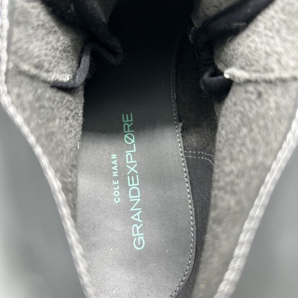 Cole Haan Ankle Booties Womens 11B Zerogrand City Wedge‎ Black Leather - Picture 10 of 10
